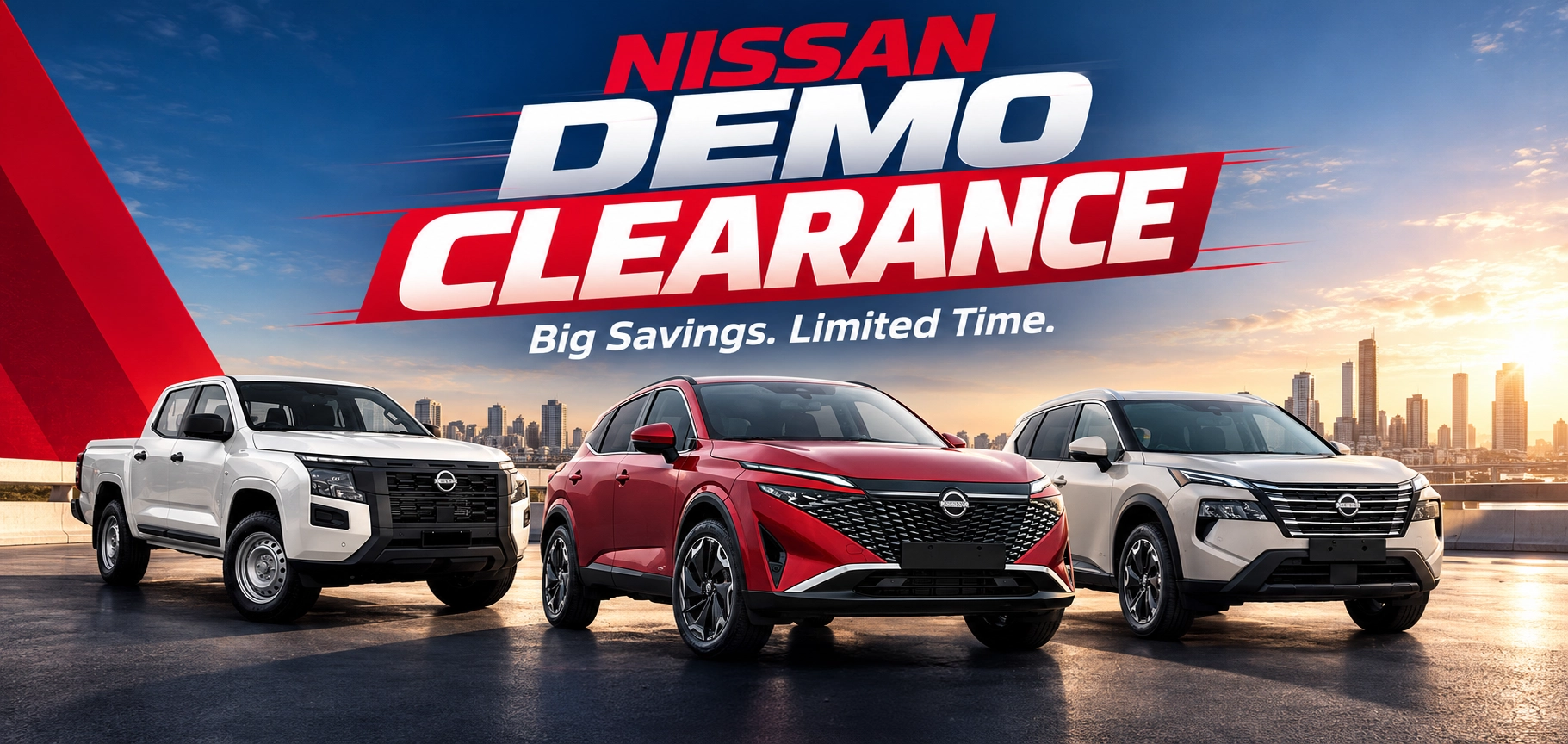Nissan Demo Clearance Sale Copy