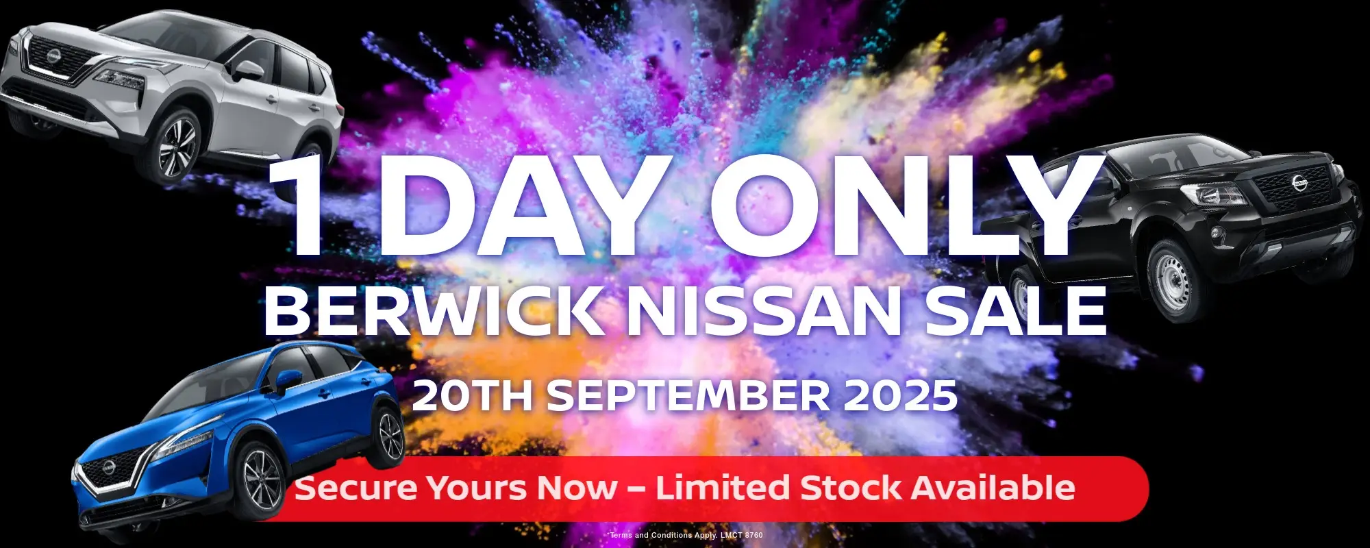 Berwick Nissan 1 Day Sale Event V2